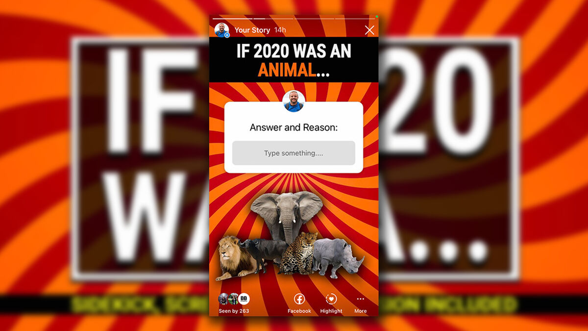 If 2020 Were a... image number null
